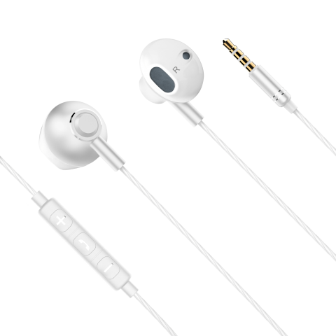 Ausinės - laisvų rankų įranga 3.5mm baltos (white) Kruger&Matz B2